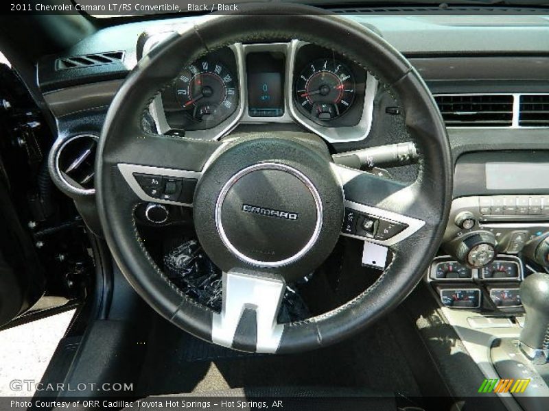 Black / Black 2011 Chevrolet Camaro LT/RS Convertible