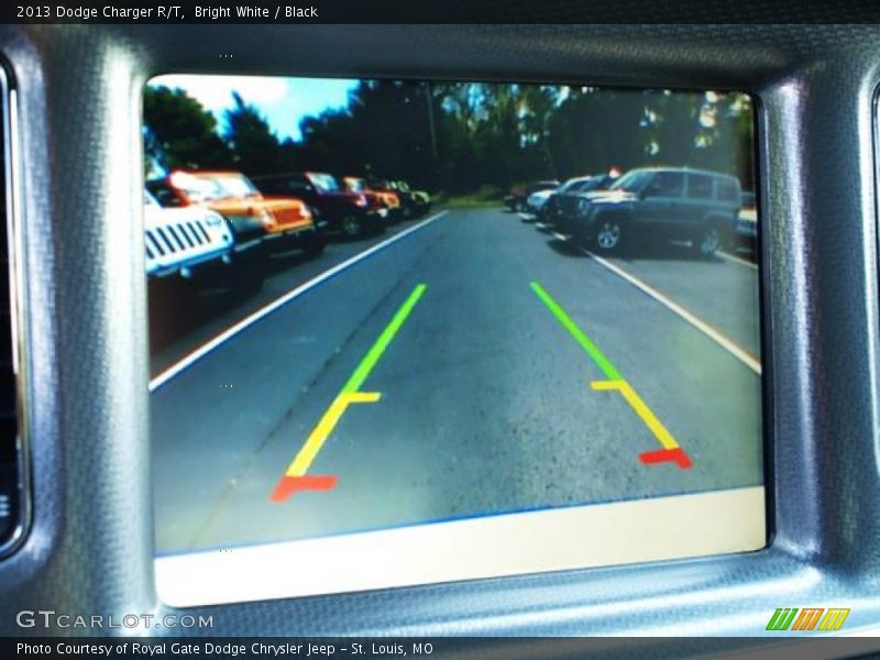 Bright White / Black 2013 Dodge Charger R/T