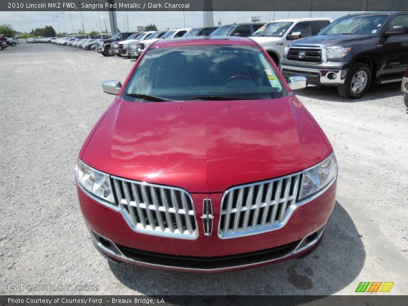 Sangria Red Metallic / Dark Charcoal 2010 Lincoln MKZ FWD