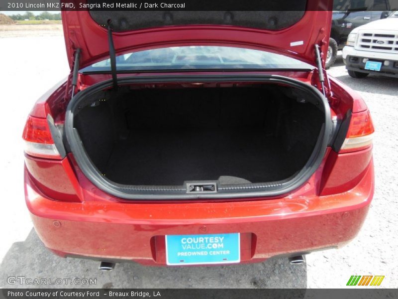 Sangria Red Metallic / Dark Charcoal 2010 Lincoln MKZ FWD
