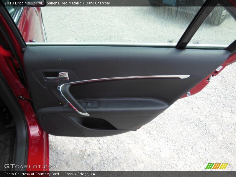 Sangria Red Metallic / Dark Charcoal 2010 Lincoln MKZ FWD