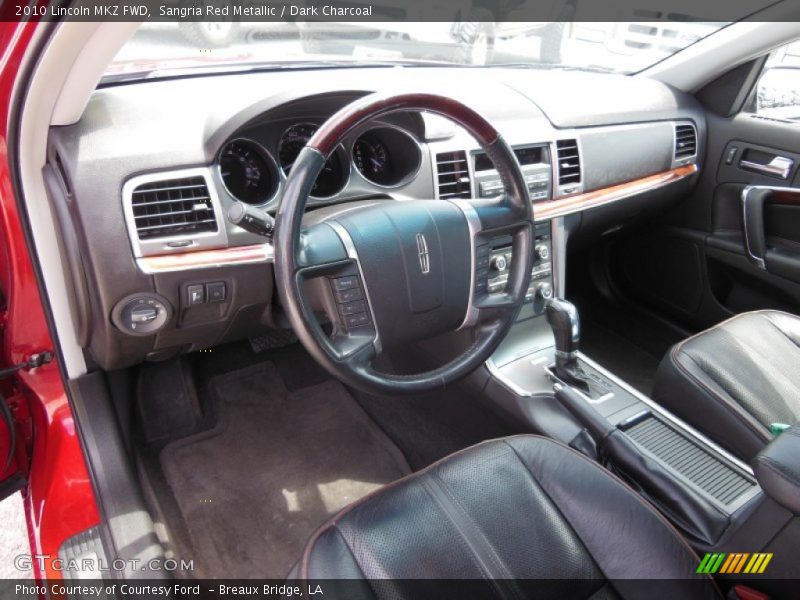 Sangria Red Metallic / Dark Charcoal 2010 Lincoln MKZ FWD
