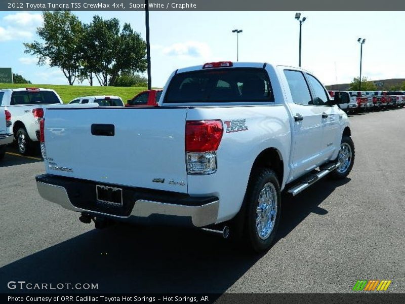 Super White / Graphite 2012 Toyota Tundra TSS CrewMax 4x4