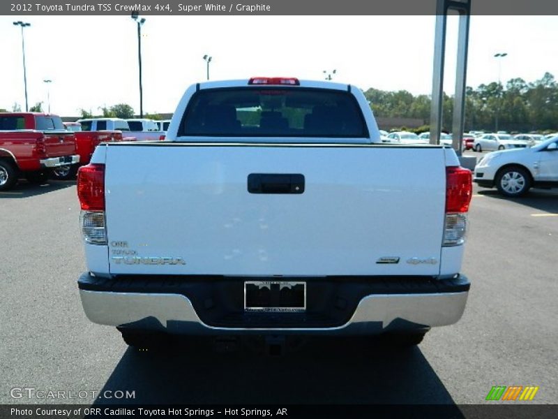 Super White / Graphite 2012 Toyota Tundra TSS CrewMax 4x4