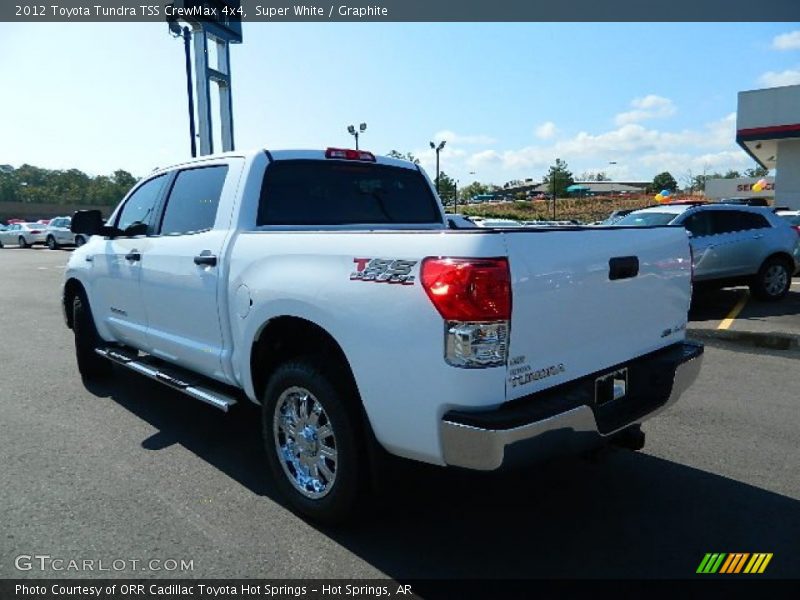 Super White / Graphite 2012 Toyota Tundra TSS CrewMax 4x4