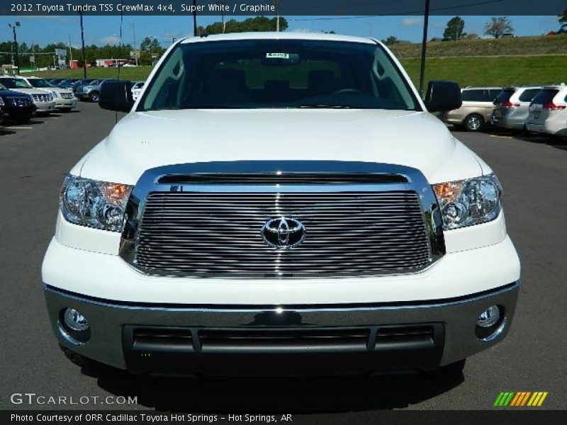 Super White / Graphite 2012 Toyota Tundra TSS CrewMax 4x4