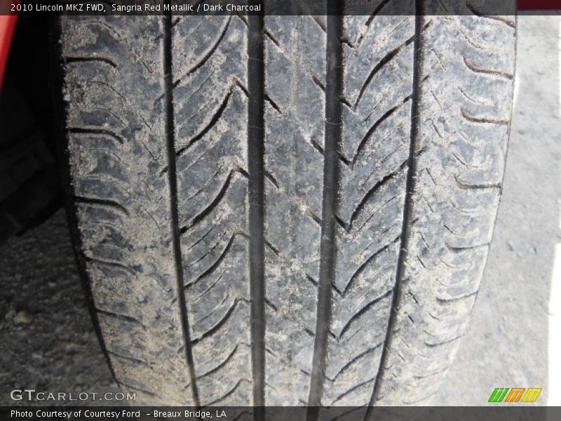 Sangria Red Metallic / Dark Charcoal 2010 Lincoln MKZ FWD