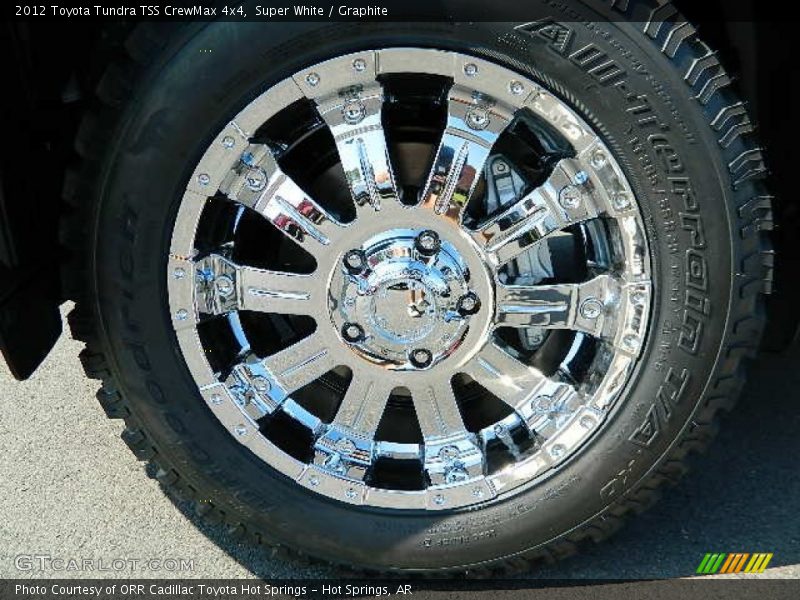 Super White / Graphite 2012 Toyota Tundra TSS CrewMax 4x4