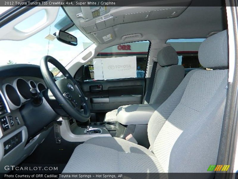 Super White / Graphite 2012 Toyota Tundra TSS CrewMax 4x4