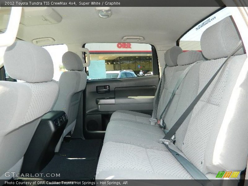 Super White / Graphite 2012 Toyota Tundra TSS CrewMax 4x4