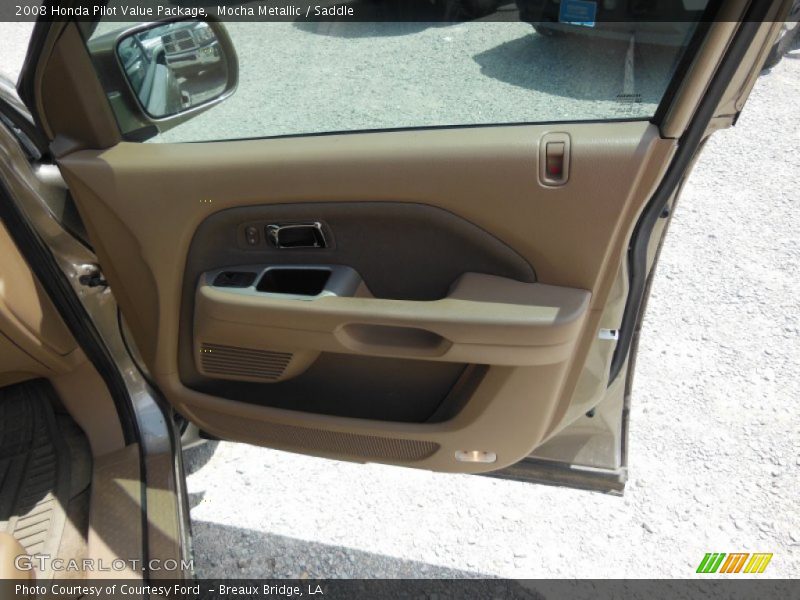 Mocha Metallic / Saddle 2008 Honda Pilot Value Package