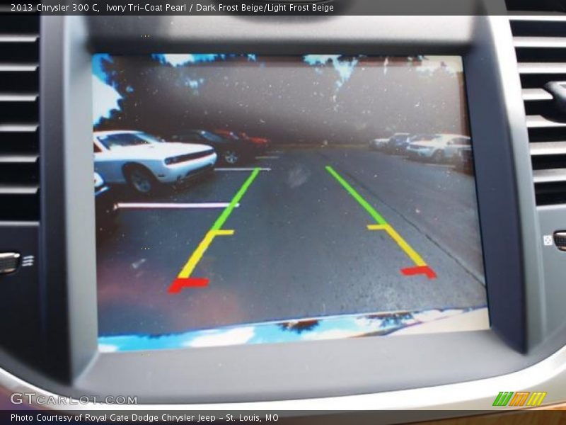 Ivory Tri-Coat Pearl / Dark Frost Beige/Light Frost Beige 2013 Chrysler 300 C