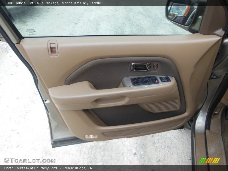 Mocha Metallic / Saddle 2008 Honda Pilot Value Package