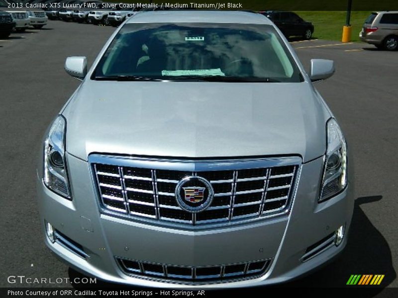 Silver Coast Metallic / Medium Titanium/Jet Black 2013 Cadillac XTS Luxury FWD