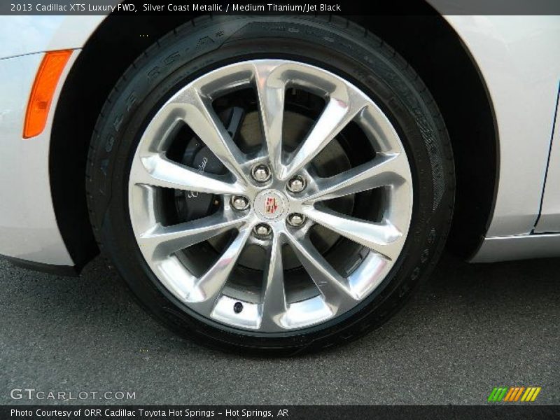 Silver Coast Metallic / Medium Titanium/Jet Black 2013 Cadillac XTS Luxury FWD