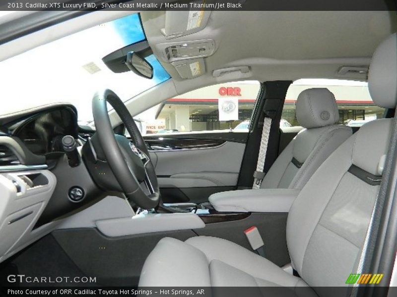 Silver Coast Metallic / Medium Titanium/Jet Black 2013 Cadillac XTS Luxury FWD