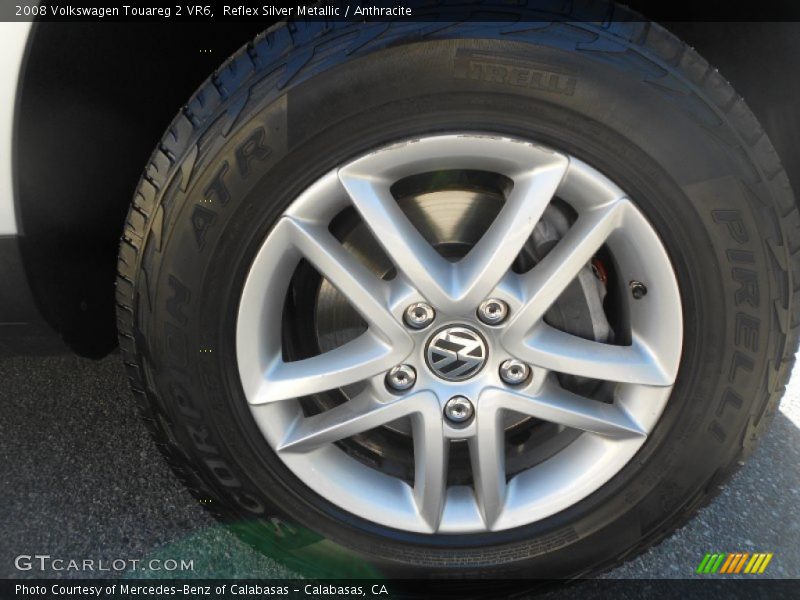 Reflex Silver Metallic / Anthracite 2008 Volkswagen Touareg 2 VR6