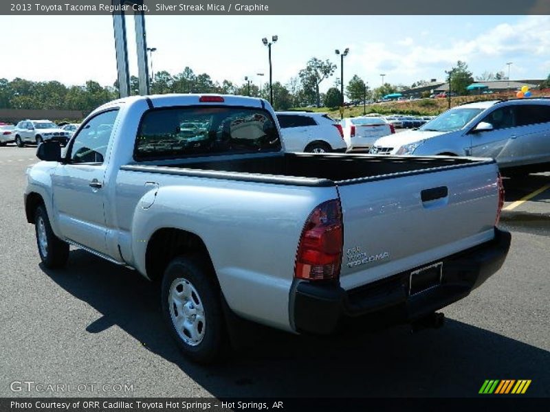 Silver Streak Mica / Graphite 2013 Toyota Tacoma Regular Cab