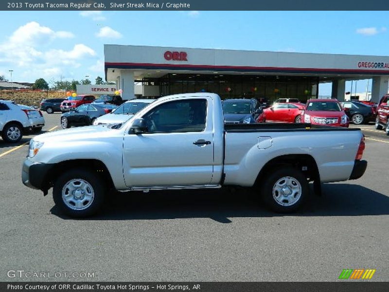 Silver Streak Mica / Graphite 2013 Toyota Tacoma Regular Cab