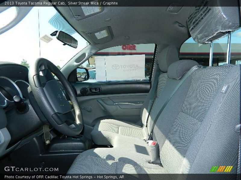 Silver Streak Mica / Graphite 2013 Toyota Tacoma Regular Cab