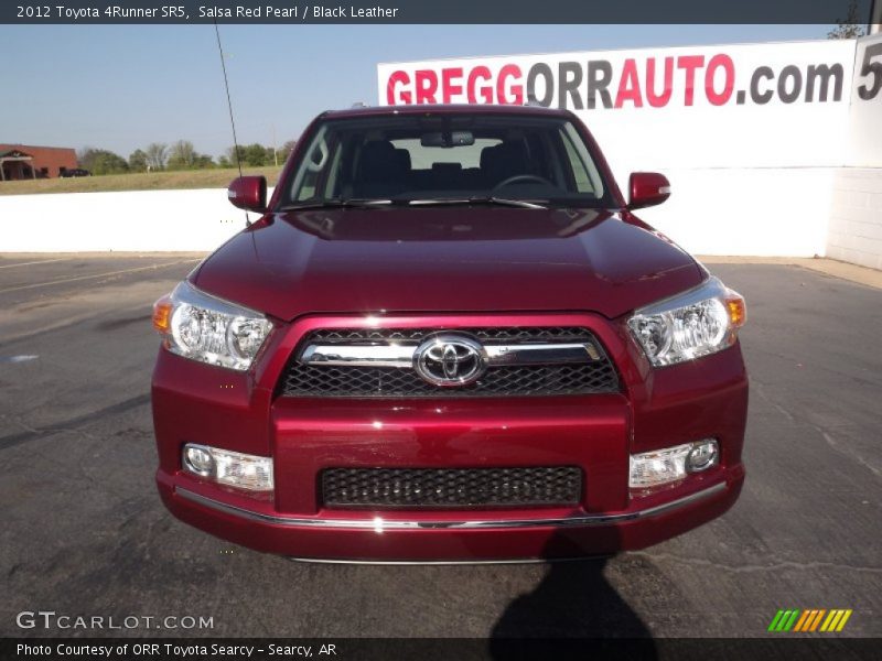 Salsa Red Pearl / Black Leather 2012 Toyota 4Runner SR5