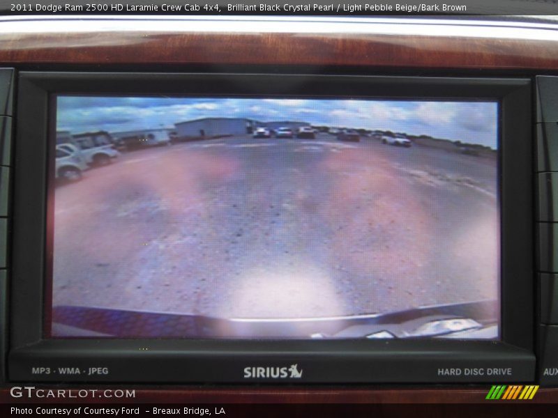 Brilliant Black Crystal Pearl / Light Pebble Beige/Bark Brown 2011 Dodge Ram 2500 HD Laramie Crew Cab 4x4