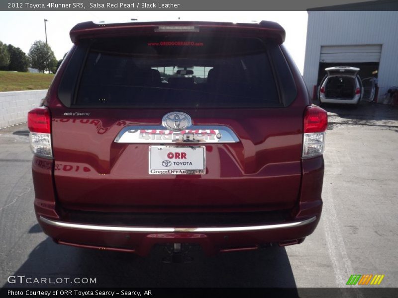 Salsa Red Pearl / Black Leather 2012 Toyota 4Runner SR5