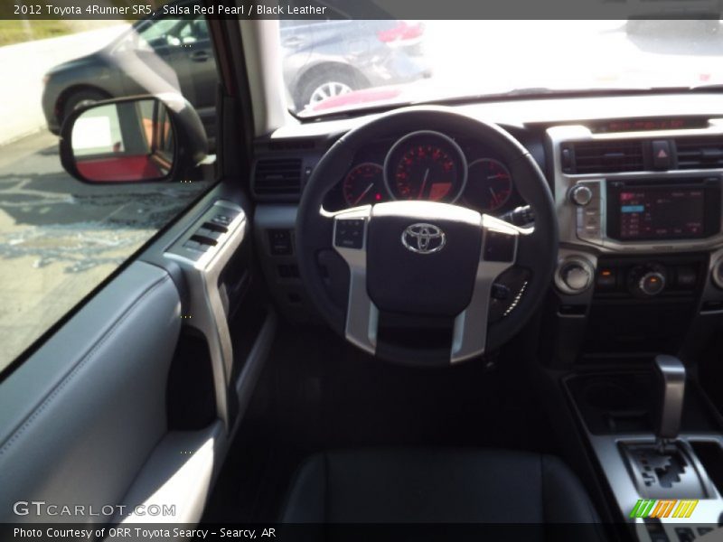 Salsa Red Pearl / Black Leather 2012 Toyota 4Runner SR5