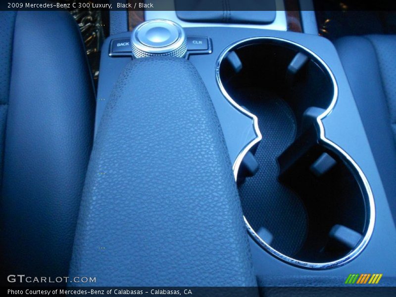 Black / Black 2009 Mercedes-Benz C 300 Luxury