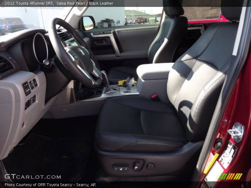 Salsa Red Pearl / Black Leather 2012 Toyota 4Runner SR5