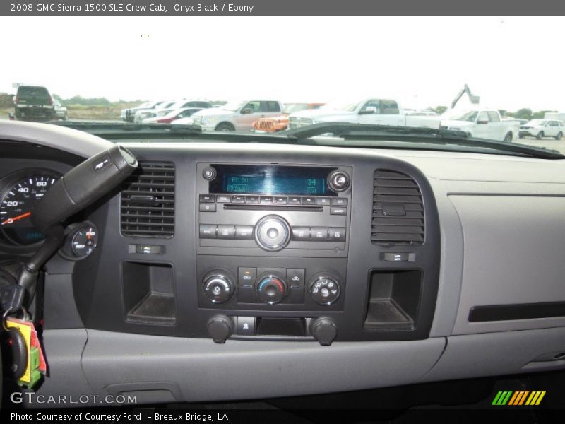 Onyx Black / Ebony 2008 GMC Sierra 1500 SLE Crew Cab