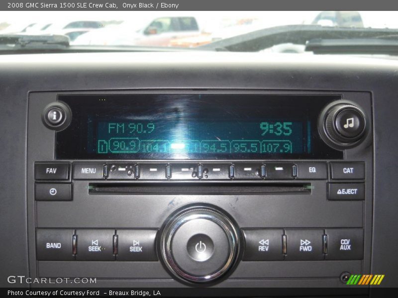 Onyx Black / Ebony 2008 GMC Sierra 1500 SLE Crew Cab