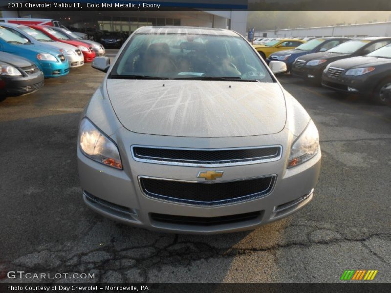 Gold Mist Metallic / Ebony 2011 Chevrolet Malibu LT