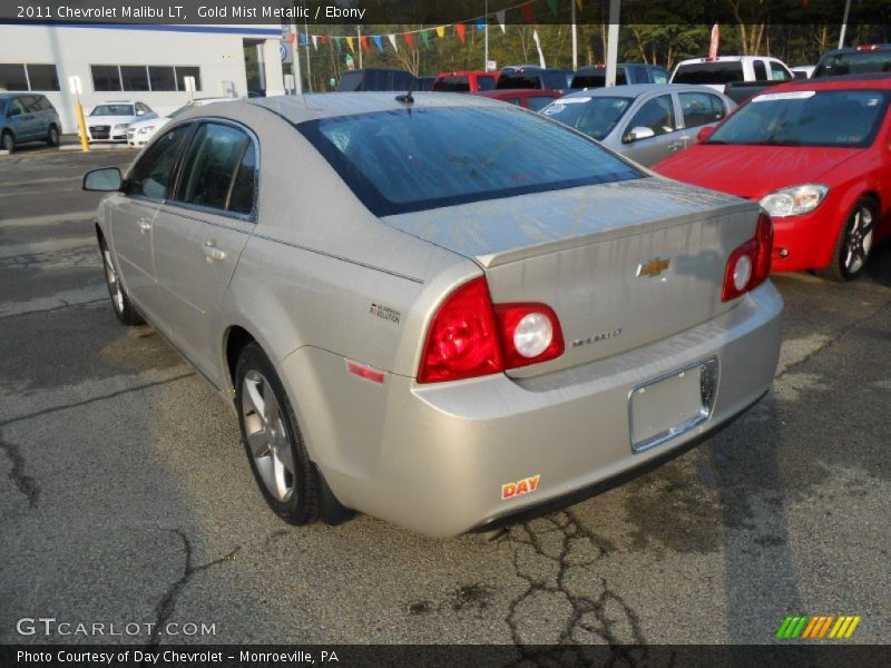 Gold Mist Metallic / Ebony 2011 Chevrolet Malibu LT