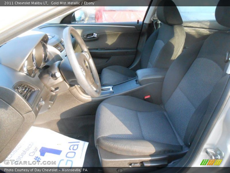 Gold Mist Metallic / Ebony 2011 Chevrolet Malibu LT