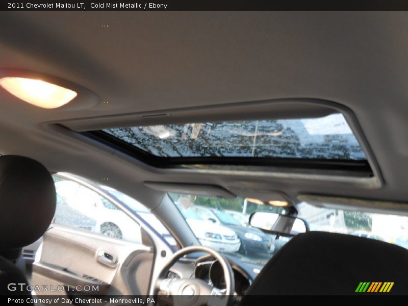 Gold Mist Metallic / Ebony 2011 Chevrolet Malibu LT