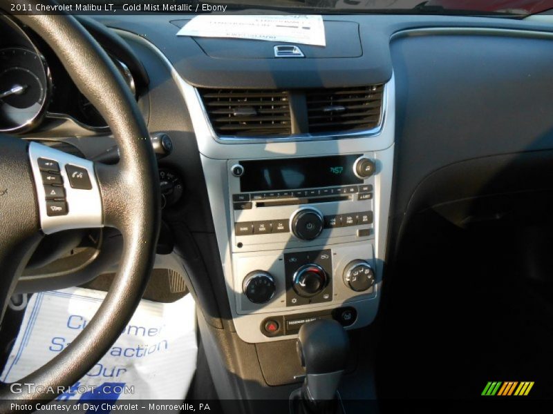 Gold Mist Metallic / Ebony 2011 Chevrolet Malibu LT