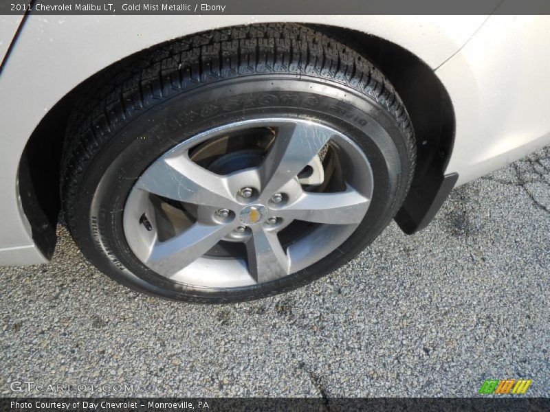 Gold Mist Metallic / Ebony 2011 Chevrolet Malibu LT