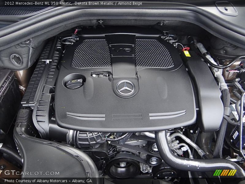 Dakota Brown Metallic / Almond Beige 2012 Mercedes-Benz ML 350 4Matic