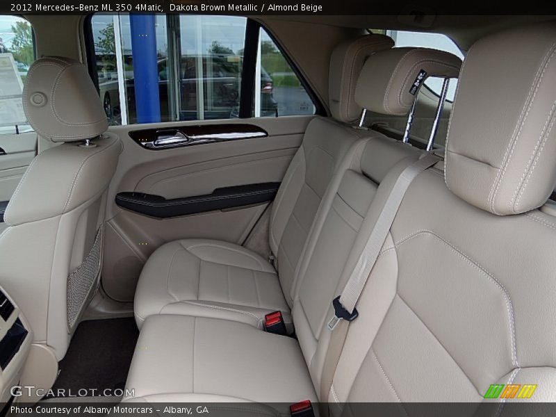 Dakota Brown Metallic / Almond Beige 2012 Mercedes-Benz ML 350 4Matic