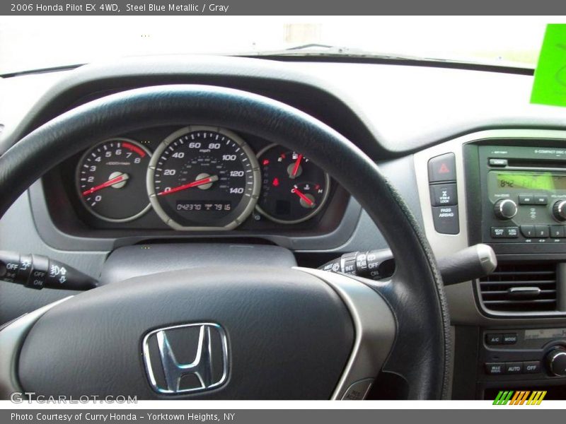 Steel Blue Metallic / Gray 2006 Honda Pilot EX 4WD