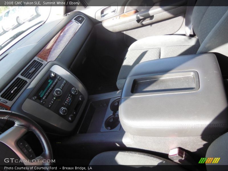 Summit White / Ebony 2008 GMC Yukon SLE