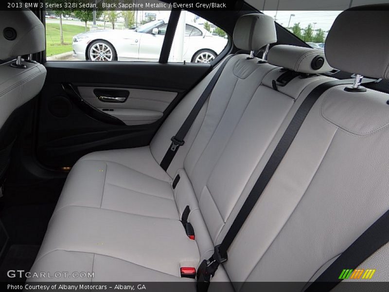 Black Sapphire Metallic / Everest Grey/Black 2013 BMW 3 Series 328i Sedan