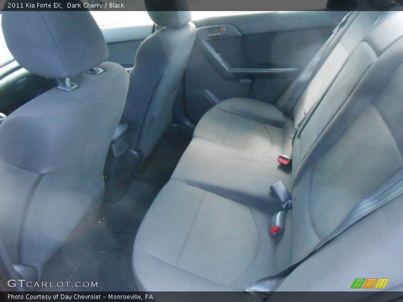 Dark Cherry / Black 2011 Kia Forte EX
