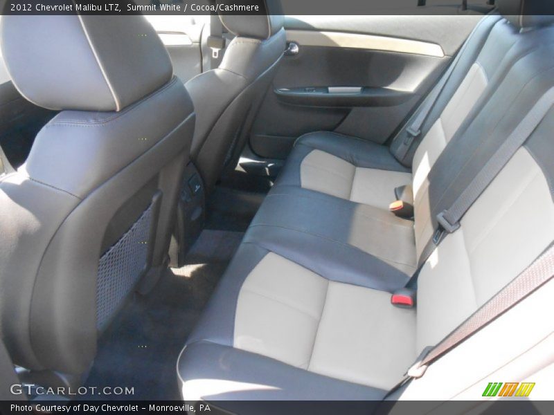 Summit White / Cocoa/Cashmere 2012 Chevrolet Malibu LTZ