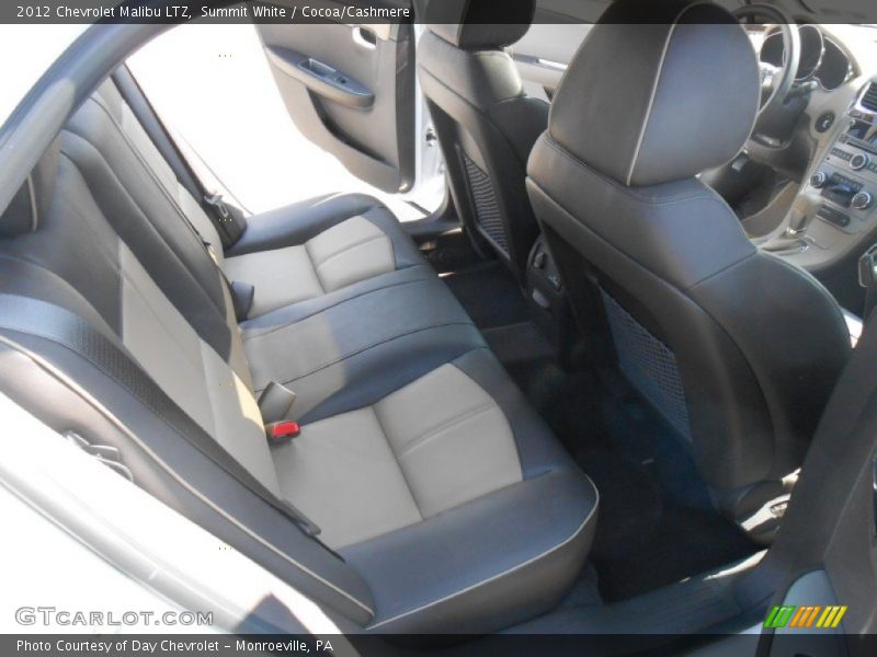 Summit White / Cocoa/Cashmere 2012 Chevrolet Malibu LTZ