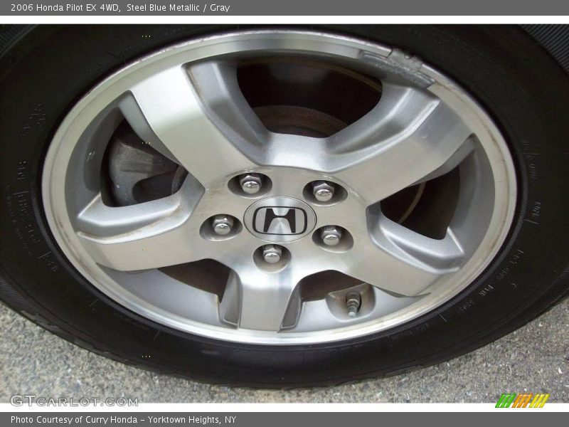 Steel Blue Metallic / Gray 2006 Honda Pilot EX 4WD