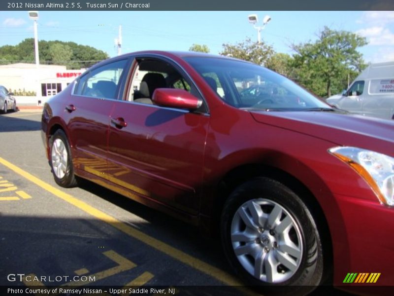 Tuscan Sun / Charcoal 2012 Nissan Altima 2.5 S