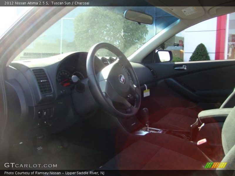 Tuscan Sun / Charcoal 2012 Nissan Altima 2.5 S