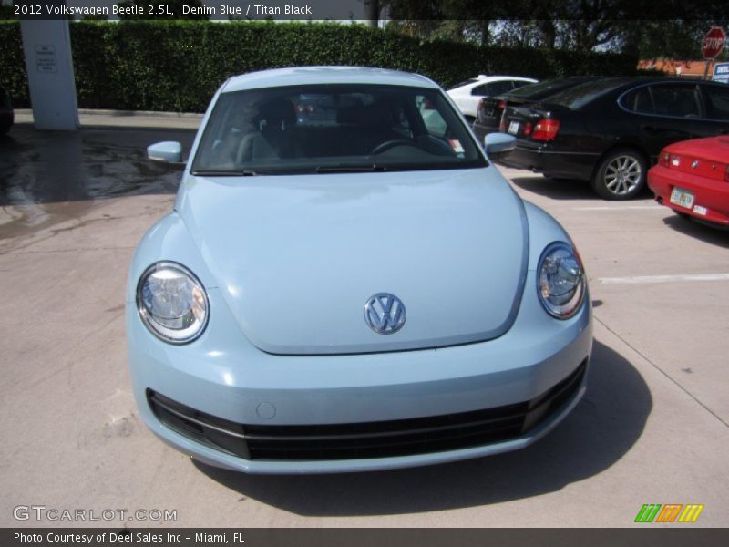 Denim Blue / Titan Black 2012 Volkswagen Beetle 2.5L